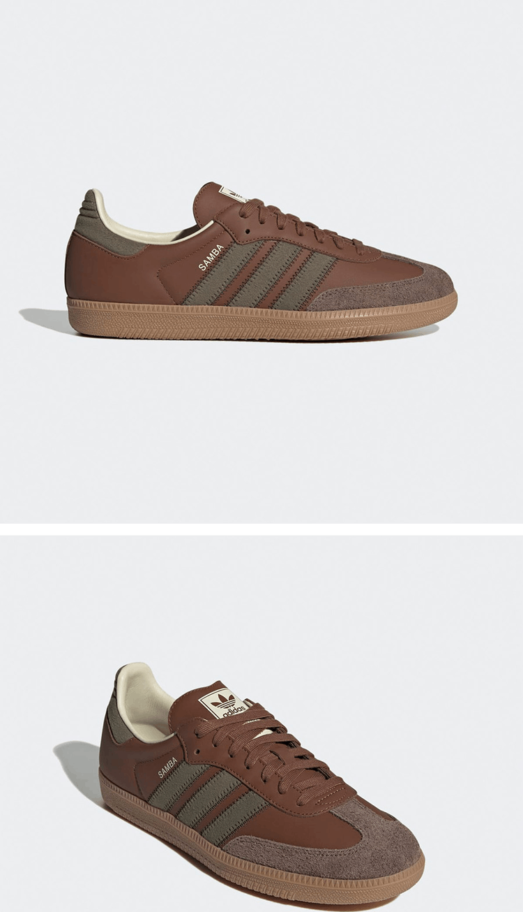 商品Adidas|【Brilliant|包邮包税】阿迪达斯 SAMBA OG  休闲鞋 运动鞋  IE9122 PREBRN/OLISTR/EARSTR,价格¥613,第2张图片详细描述