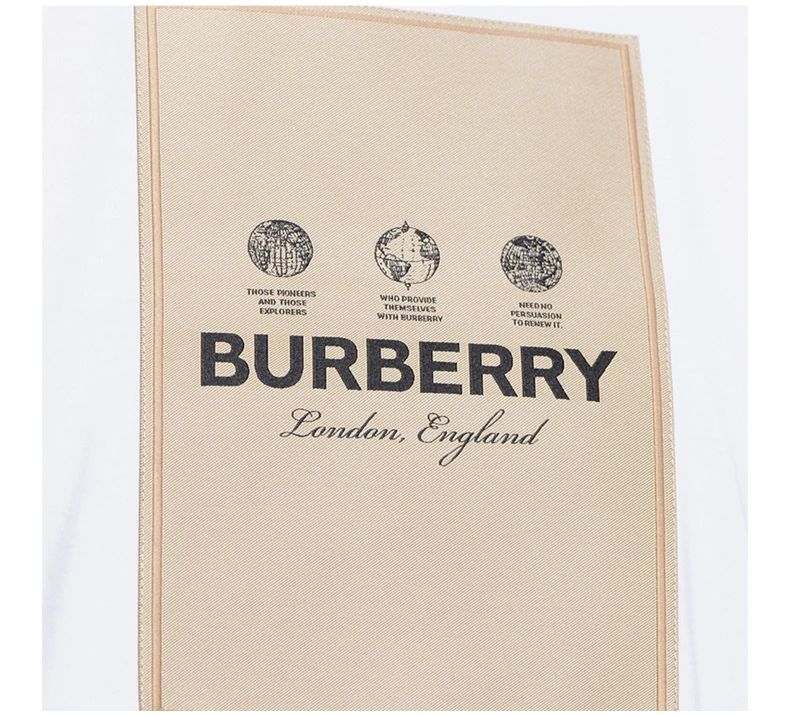 商品Burberry|BURBERRY 男士T恤 8057529,价格¥3458,第8张图片详细描述