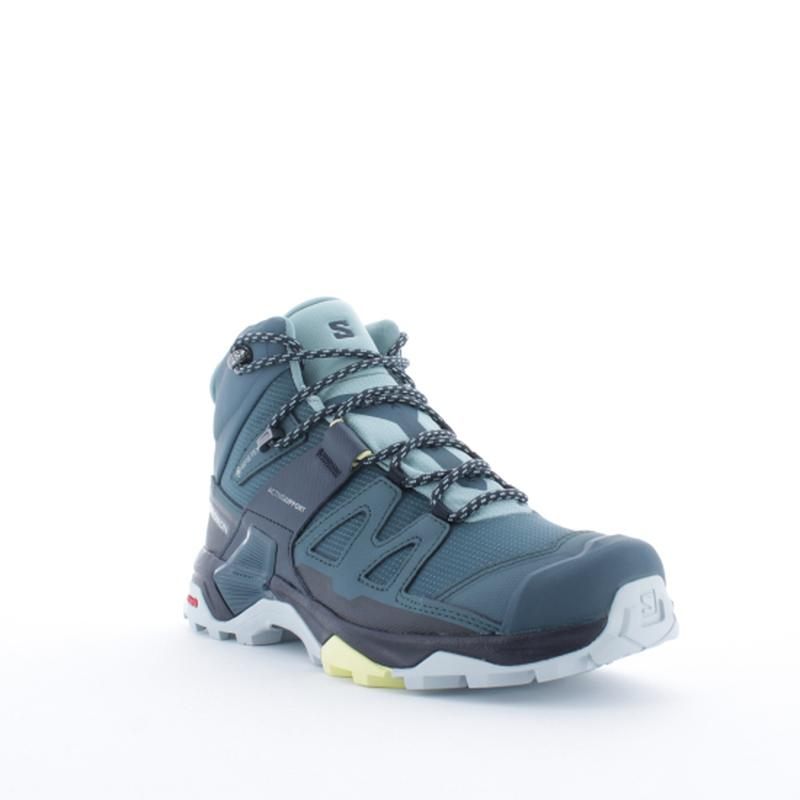 商品Salomon|Salomon萨洛蒙 X ULTRA 4 MID GTX女士绿色防水户外鞋,价格¥1295,第3张图片详细描述