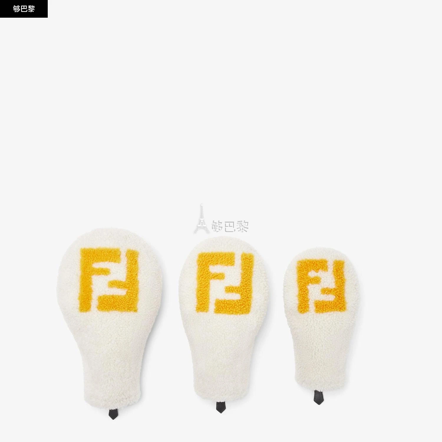 商品Fendi|【预售】 芬迪 24秋冬 男士 家居用品 FF Golf Club Headcovers Set 7AL029APDYF1MML,价格¥17448,第2张图片详细描述
