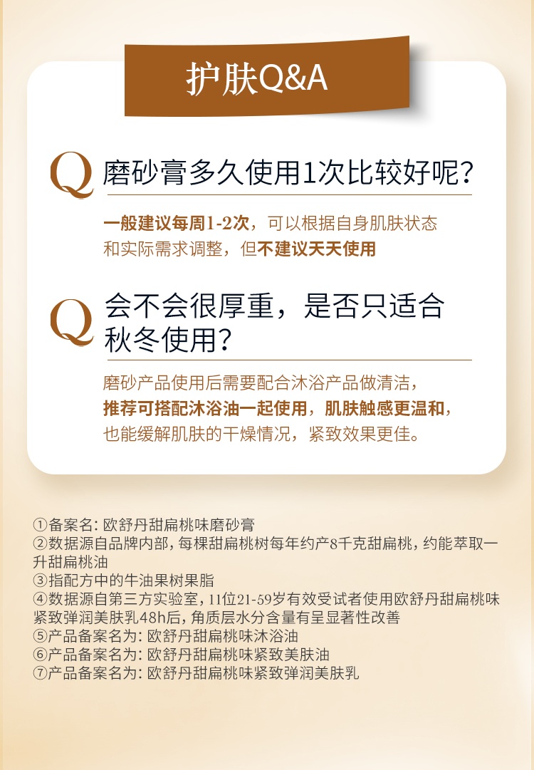 商品【原封正品】 L'Occitane|L'OCCITANE 欧舒丹 甜扁桃去角质磨砂膏 200ml 温和清洁保湿滋润护理,价格¥272,第14张图片详细描述