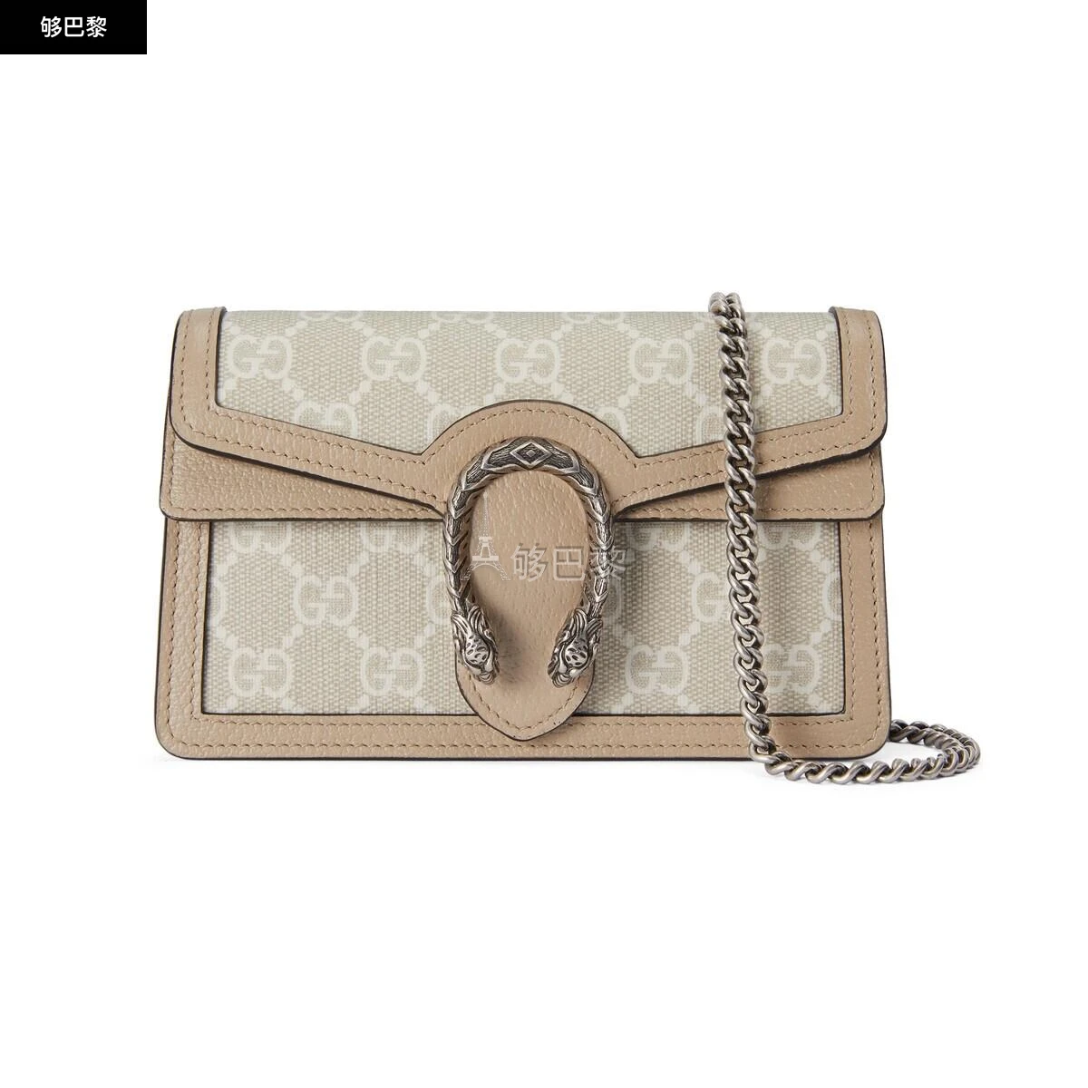 商品Gucci|【预售】 古驰 24秋冬 女士 单肩包 Dionysus系列GG超迷你手袋 476432 UULBN 9683,价格¥8245,第5张图片详细描述