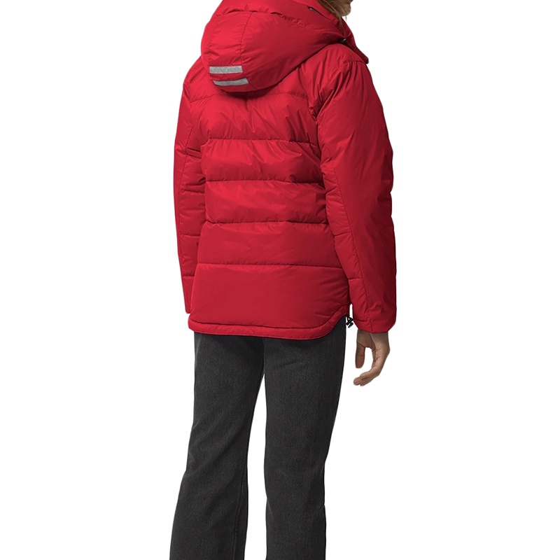 商品Canada Goose|现货CANADA GOOSE/加拿大鹅 经典款 Summit系列 男女同款红色防水面料派克大衣羽绒服2071M-ROUGE,价格¥3572,第5张图片详细描述