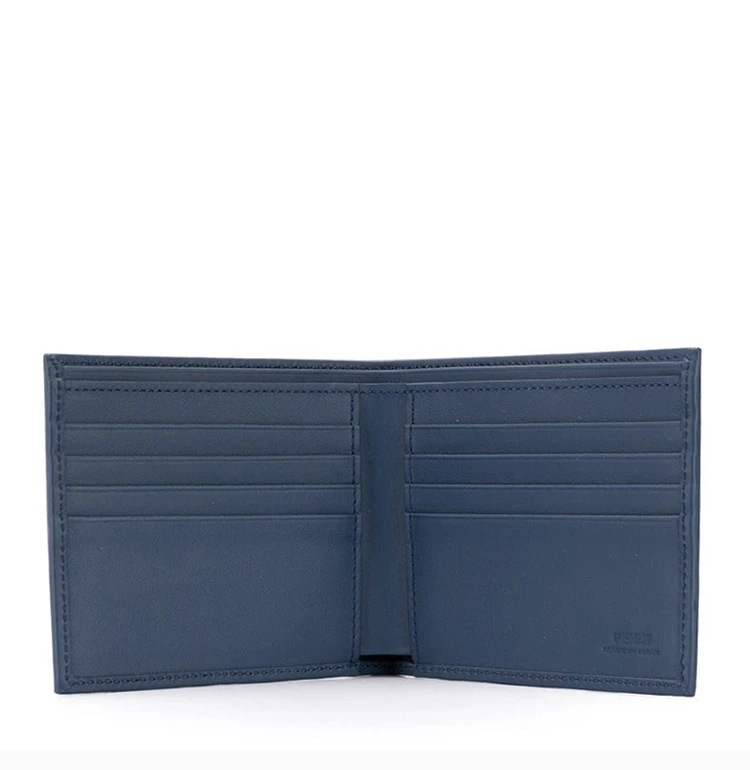 商品Fendi|FENDI 咖色男士短款钱夹 7M0169-A5K4-F1657,价格¥984,第7张图片详细描述