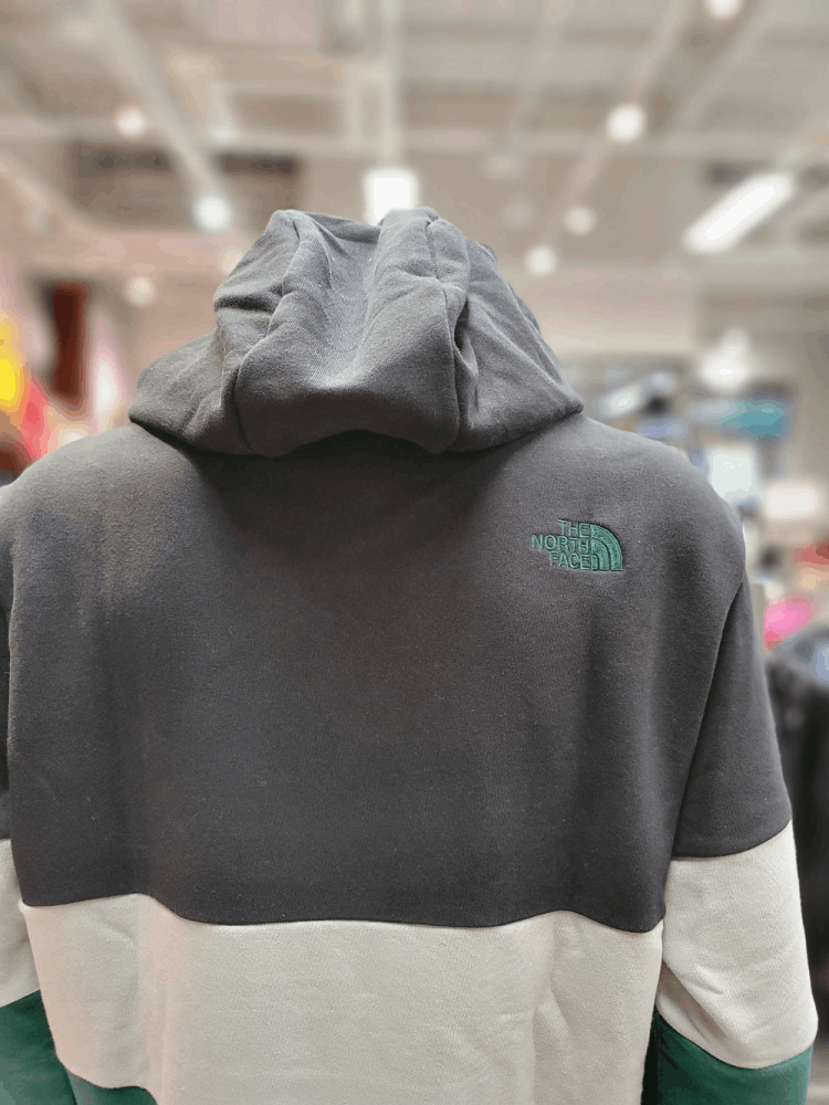 商品The North Face|【Brilliant|包邮包税】北面户外 男女共用 连帽T恤 卡森 连帽 套头衫 NM5PK50J BLK,价格¥370,第6张图片详细描述