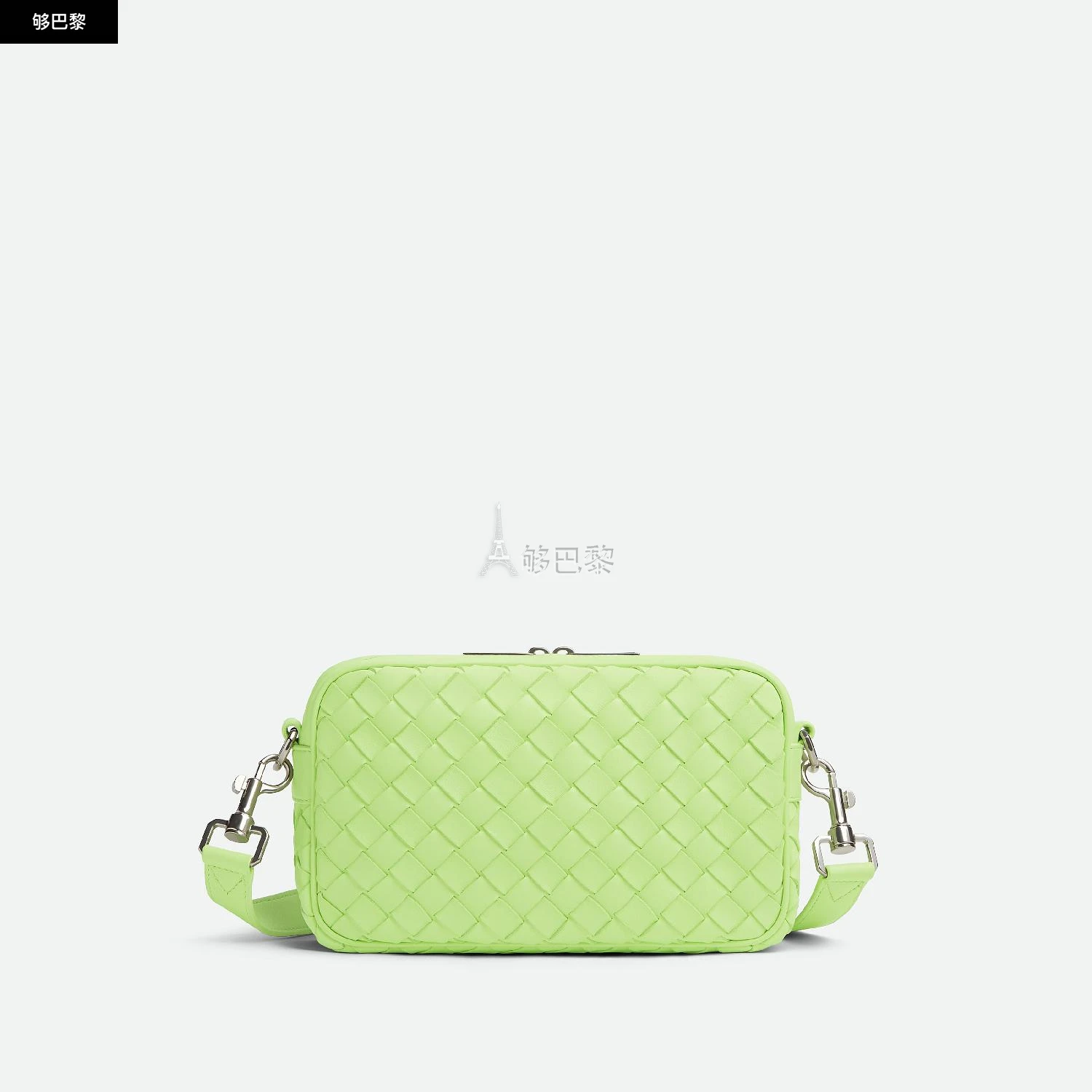 商品Bottega Veneta|包邮包税【预售7天发货】 BV葆蝶家 24春夏 男士 收纳包 Sac Caméra Intrecciato Petit Format 755923V2HL13580,价格¥17450,第2张图片详细描述