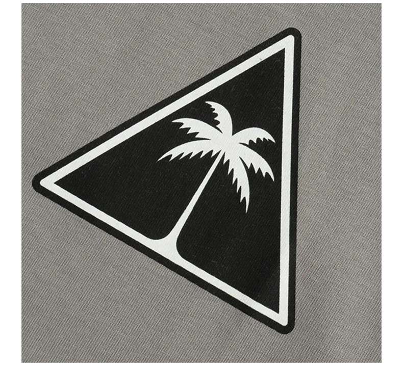 商品Palm Angels|PALM ANGELS 男士灰色长袖T恤 PMAB002-4012-0888,价格¥757,第8张图片详细描述