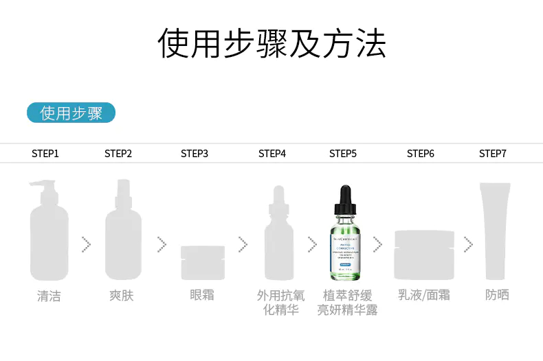 商品SkinCeuticals|修丽可色修精华30ml植萃亮妍精华露提亮肤色清爽保湿【香港直邮】,价格¥311,第10张图片详细描述