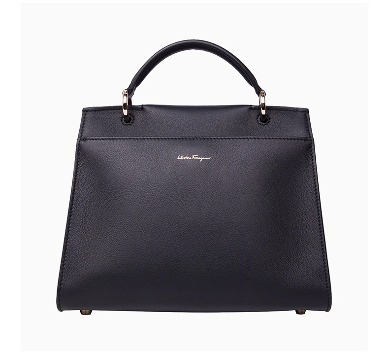 商品[国内直发] Salvatore Ferragamo|SALVATORE FERRAGAMO 黑色女士手提包 21-H593-706944,价格¥8852,第5张图片详细描述