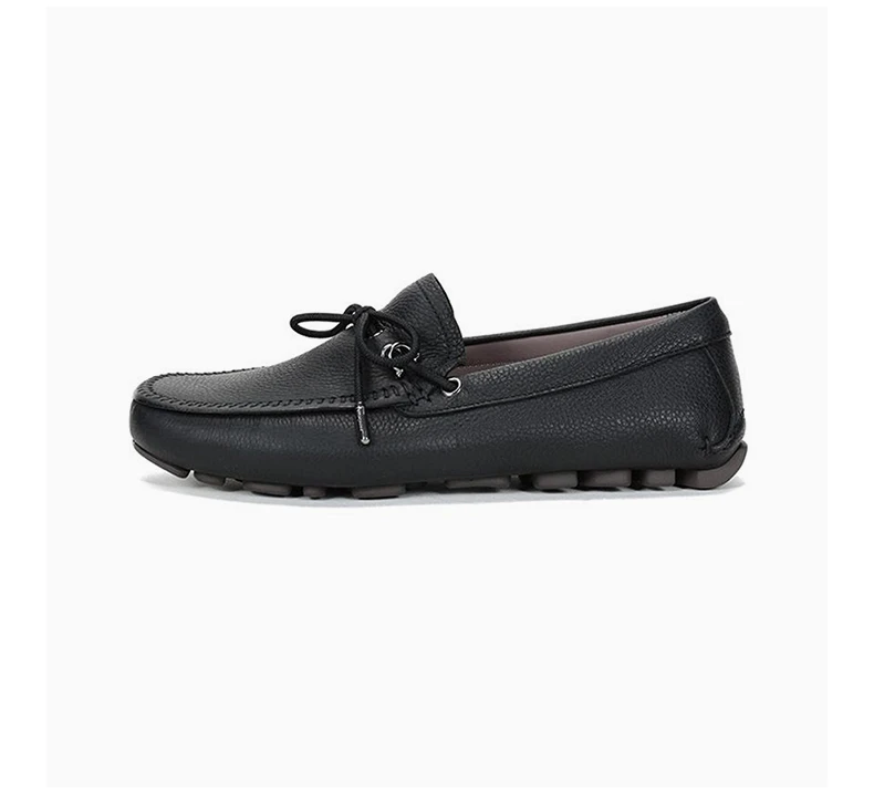 商品Salvatore Ferragamo|SALVATORE FERRAGAMO 男士黑色驾驶鞋 0735497,价格¥3409,第6张图片详细描述