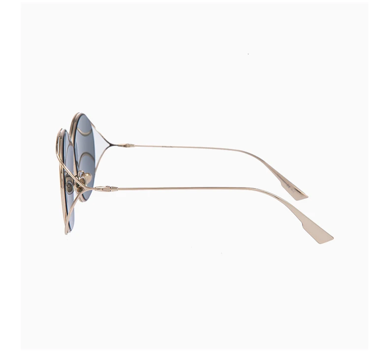 商品[国内直发] Dior|DIOR 银色女士飞行员太阳镜 DIORSTELLAIRE2-20086983I680T,价格¥1436,第4张图片详细描述