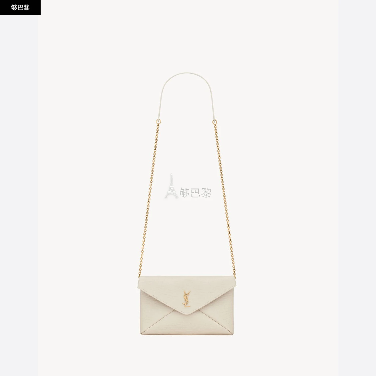 商品Yves Saint Laurent|【预售】 YSL圣罗兰 25春夏 女士 单肩包 LE CASSANDRE小羊皮链条手拿包 819271AACYT9207,价格¥8808,第2张图片详细描述