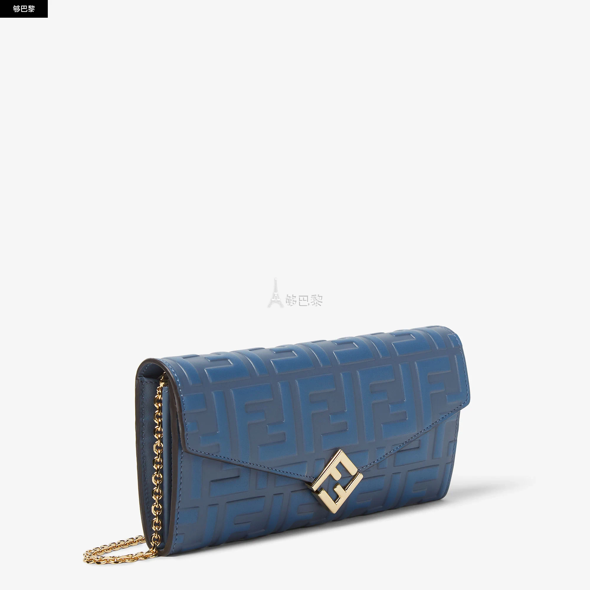商品Fendi|【预售】 芬迪 25春夏 女士 单肩包 FF Diamonds Continental With Chain 8M0365AS42F1SXT ,价格¥6748,第4张图片详细描述