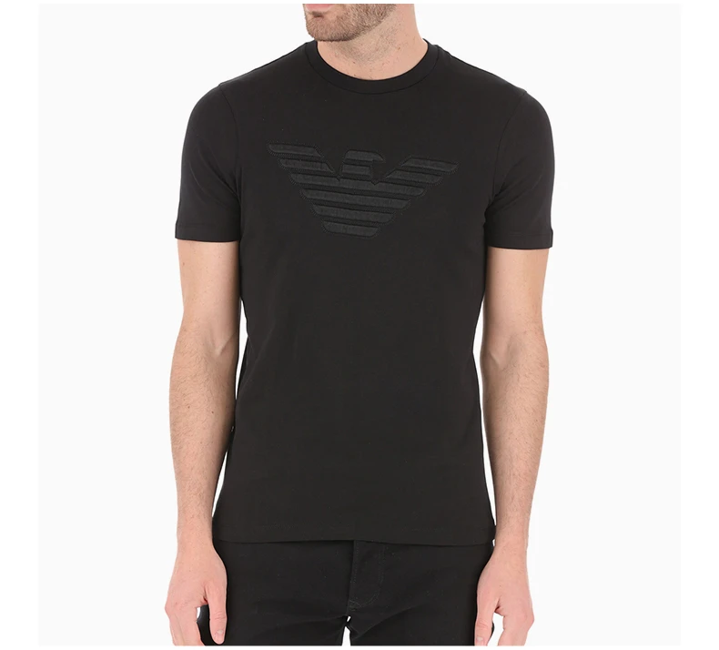 商品Emporio Armani|Emporio Armani 安普里奥 阿玛尼 男装短体恤  3H1TA4-1J30Z-0999,价格¥460,第4张图片详细描述