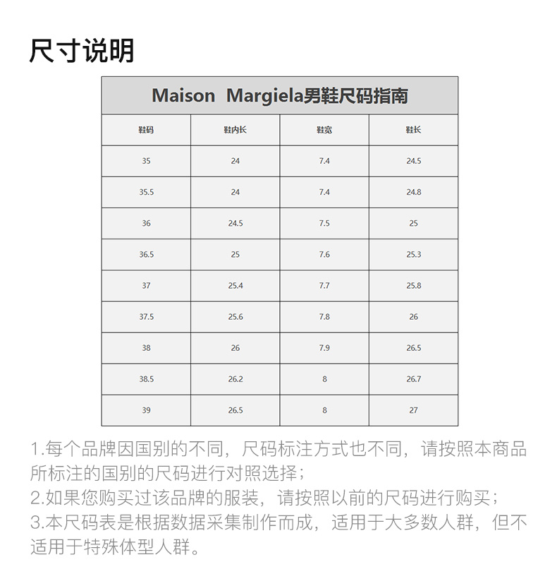 商品MAISON MARGIELA|MAISON MARGIELA 男士白色皮革运动鞋 S37WS0480-P2422-H1811,价格¥1571,第4张图片详细描述