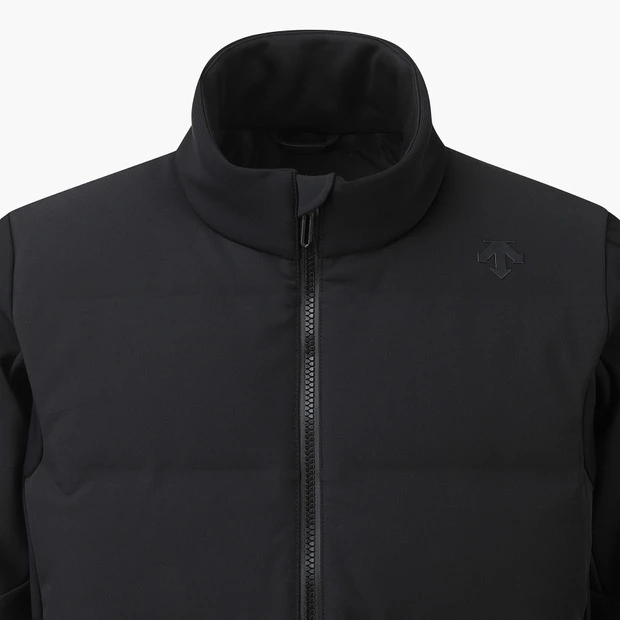 商品【预售商品15天发货】 DESCENTE|高球系列全拉链混合羽绒外套适合冬季户外 DP41MFDJOA-BLKG,价格¥7764,第13张图片详细描述