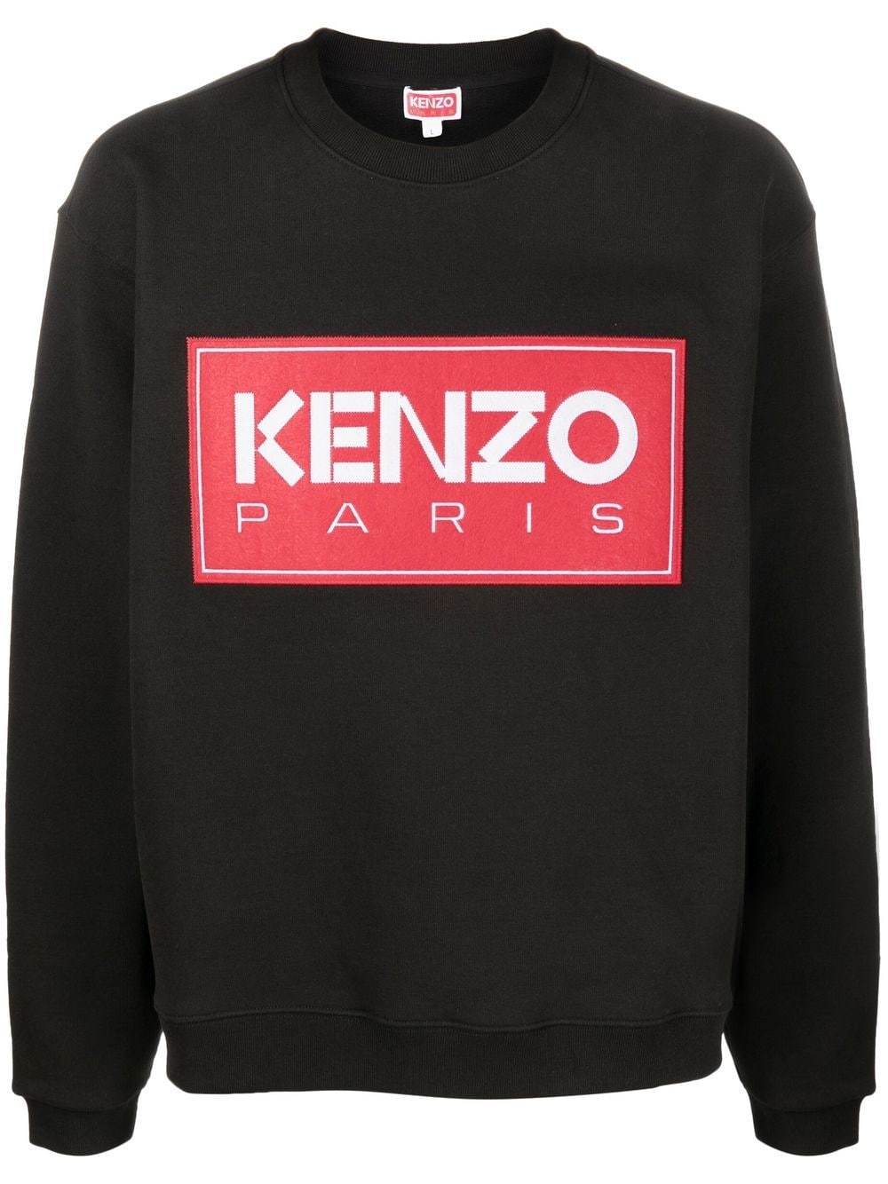 商品Kenzo|KENZO 男士黑色棉质圆领卫衣 5SW4164ME-99J,价格¥1459,第3张图片详细描述