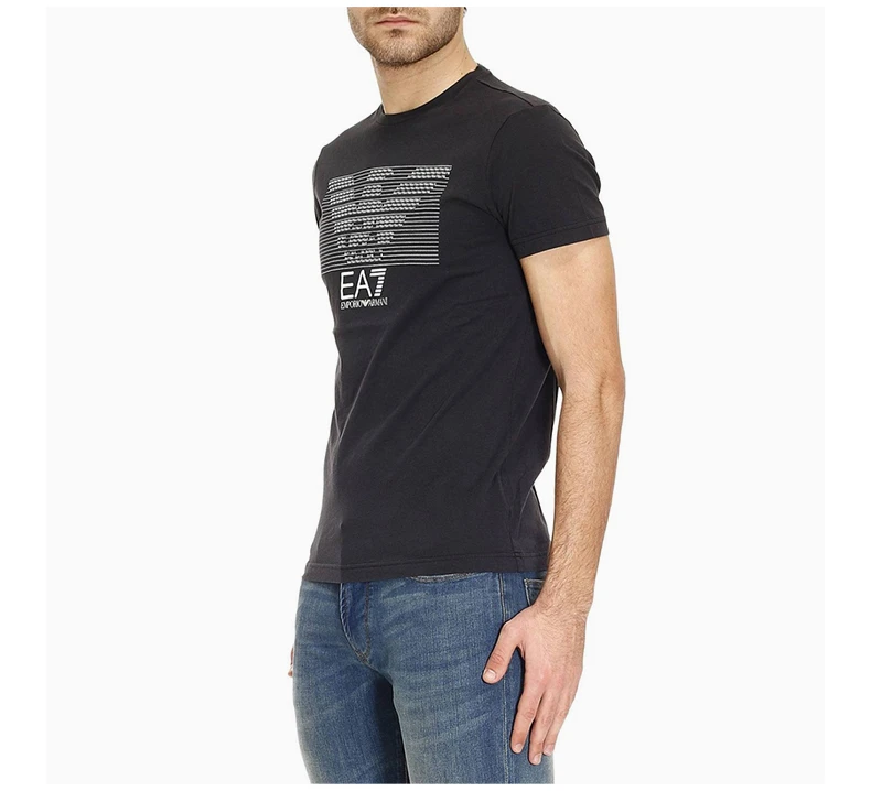 商品[国内直发] Emporio Armani|EMPORIO ARMANI 黑色男士T恤 8NPT01-PJ30Z-1200,价格¥500,第6张图片详细描述