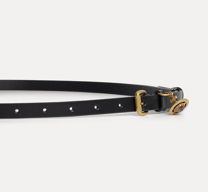 商品Vivienne Westwood|西太后Line Orb Buckle Belt 女士装饰腰带（香港仓发货）,价格¥1865,第13张图片详细描述