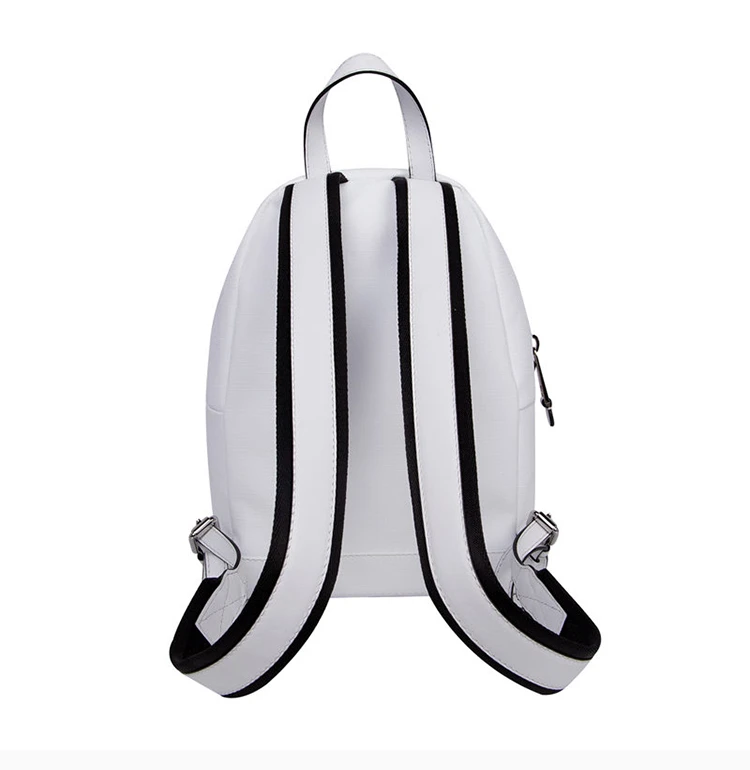 商品[国内直发] Moschino|MOSCHINO 白色女士双肩包 7A7633-8210-1001-812,价格¥2509,第6张图片详细描述