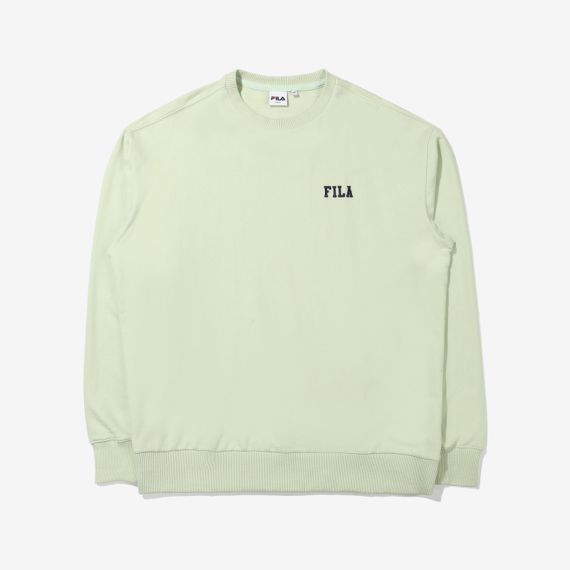 商品Fila|【享贝家】FILAESTABLISHED 1911男士运动休闲卫衣白色/蓝色/绿色/米色FS2POE1111X（特价活动款）,价格¥186,第13张图片详细描述