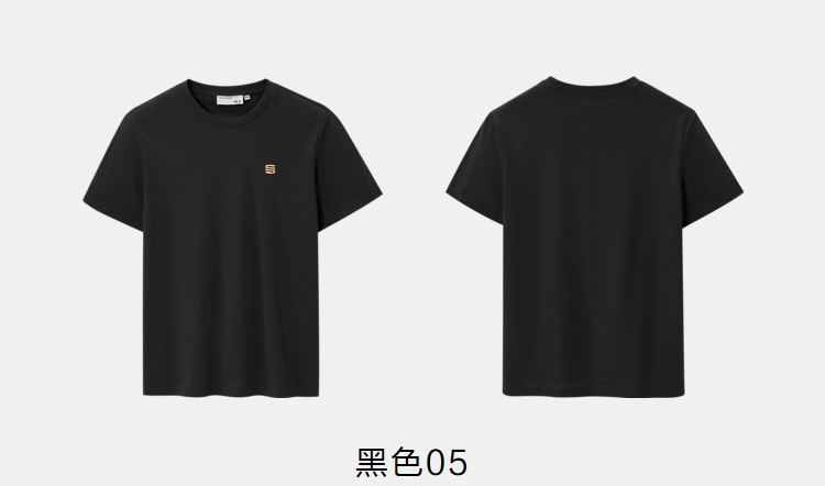 商品[国内直发] HLA|HLA/海澜之家三国系列多色短袖T恤2022夏新宽松圆领透气上衣男,价格¥78,第19张图片详细描述