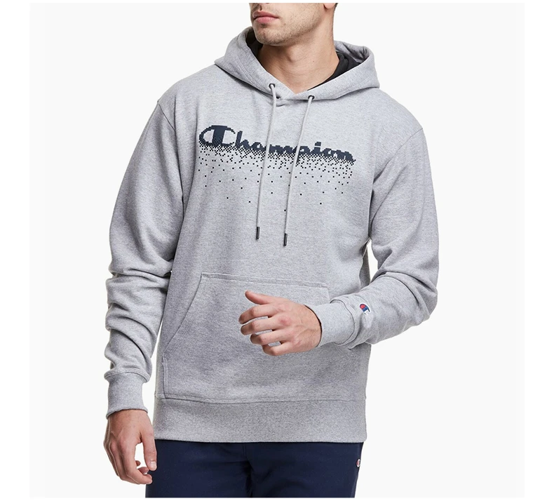 商品[国内直发] CHAMPION|Champion 男士草写logo连帽卫衣athletics线 GF89H-586616-1IC,价格¥149,第5张图片详细描述