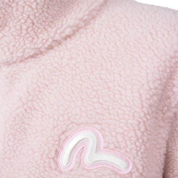 商品Evisu|【享贝家】（预售款一周后发货）Evisu惠美寿福神22新款绒夹克棉服男女同款黑色/灰色/粉色/黄色/白色 EU5UTS941,价格¥533,第16张图片详细描述