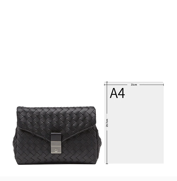 商品[国内直发] Bottega Veneta|BOTTEGA VENETA 黑色男士手拿包 630233-VCRL2-8803,价格¥13965,第4张图片详细描述
