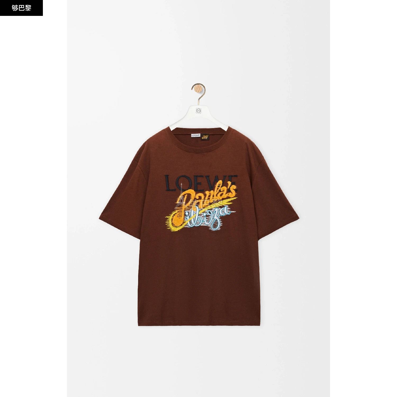 商品Loewe|【预售】 罗意威 25春夏 男士 短袖T恤 T-shirt large en coton H616Y22X84-3428 ,价格¥5984,第2张图片详细描述