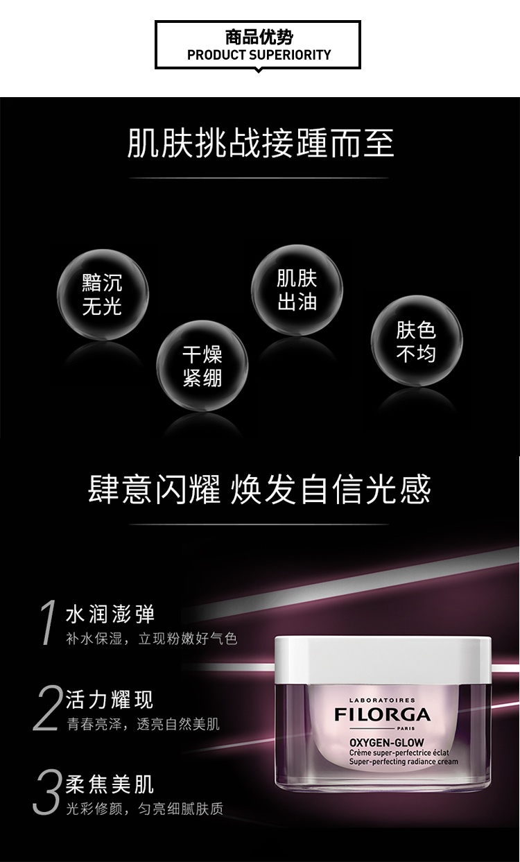 商品Filorga|Filorga菲洛嘉「Yogurt霜」粉颜光采面霜50ml,价格¥303,第10张图片详细描述