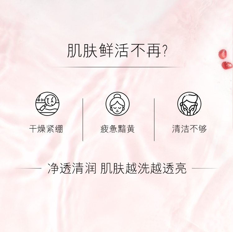 商品Estée Lauder|雅诗兰黛 红石榴泡沫洁面乳 125ml 深层清洁保湿 去暗沉,价格¥167,第2张图片详细描述