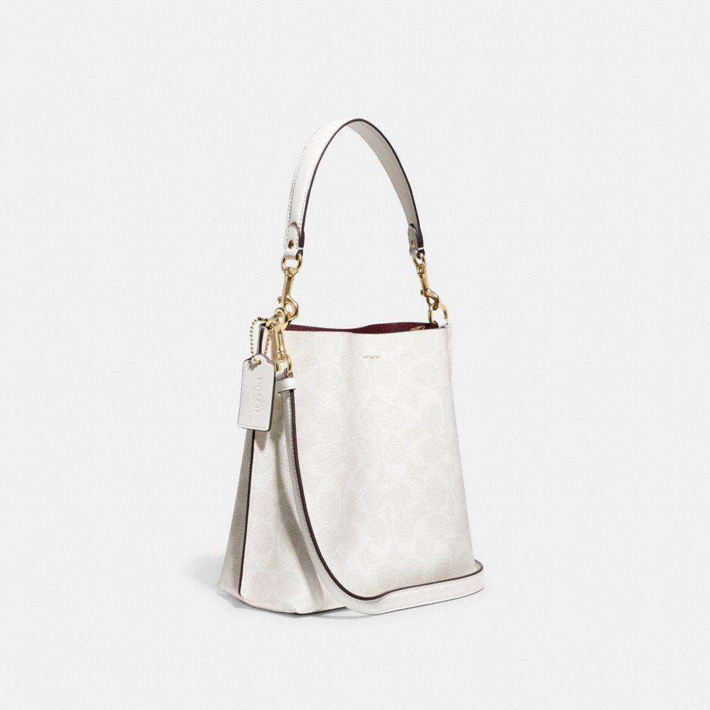 商品[国内直发] Coach|蔻驰水桶包奢侈品经典老花满印pvc手提单肩斜挎水桶包C3766 V5P0M,价格¥1174,第5张图片详��细描述