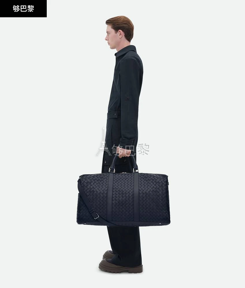 商品Bottega Veneta|【预售】 BV葆蝶家 24秋冬 男士 旅行包 Sac De Voyage Classic Intrecciato Grand Format 650061V2E418838,价格¥41877,第4张图片详细描述