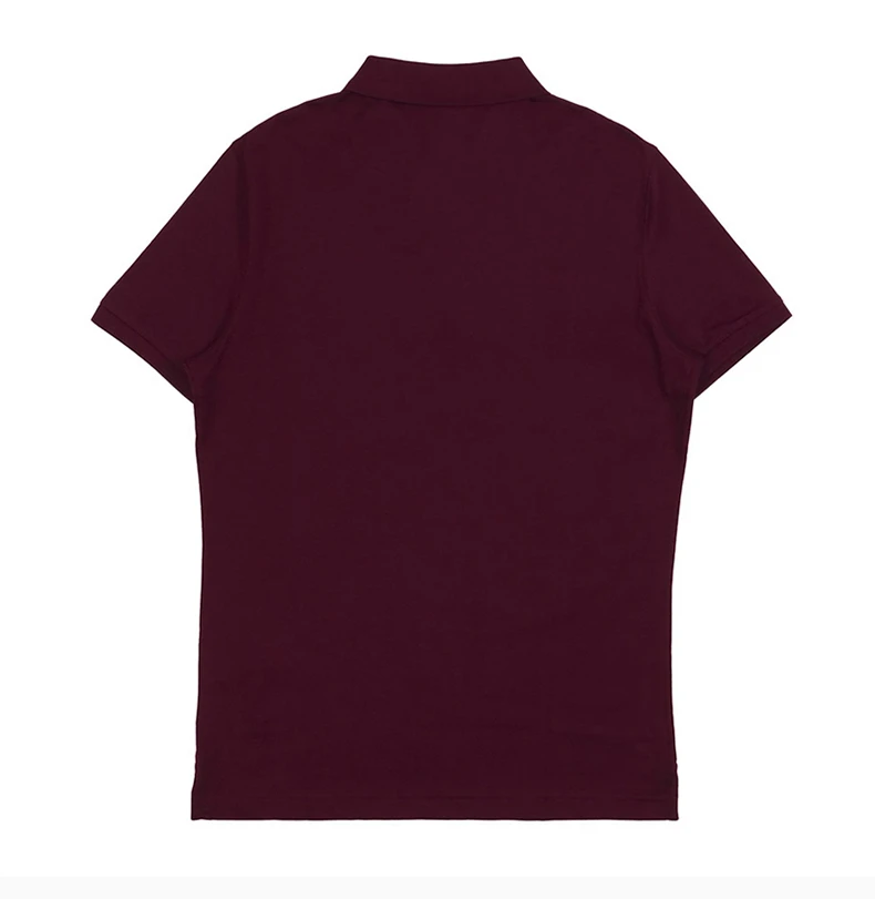 商品Burberry|BURBERRY 男士POLO衫深红色 3949424,价格¥1066,第4张图片详细描述