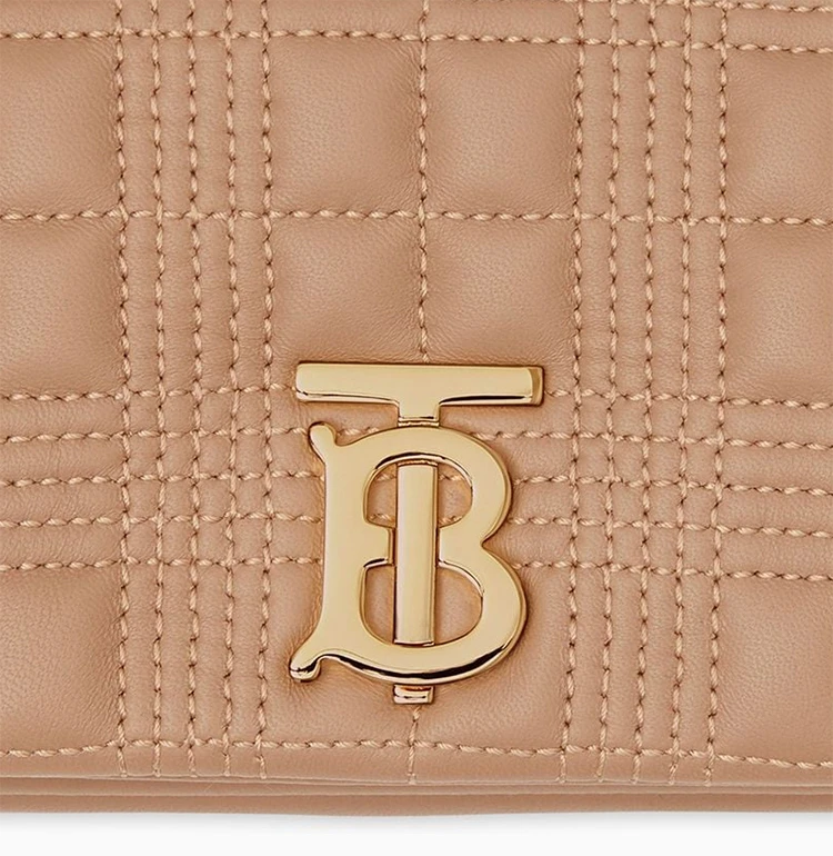 商品Burberry|Burberry 博柏利 女士裸粉色金属装饰腰包 8028871,价格¥4576,第8张图片详细描述