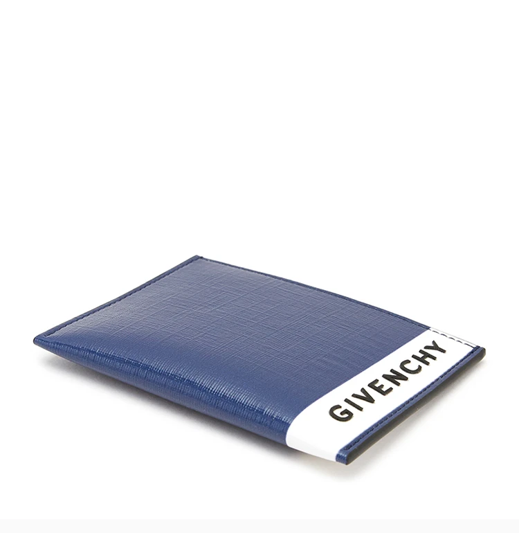 商品Givenchy|Givenchy纪梵希 男士蓝色皮革卡包 BK6003K0M4-490,价格¥1239,第3张图片详细描述
