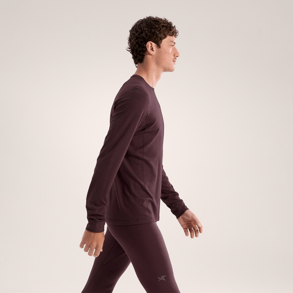 商品Arc'teryx|【Brilliant|包邮包税】RHO MERINO WOOL CREW NECK M [FW24] 低美利奴羊毛圆领 LS 男装 ATOFMX7480,价格¥1070,第13张图片详细描述