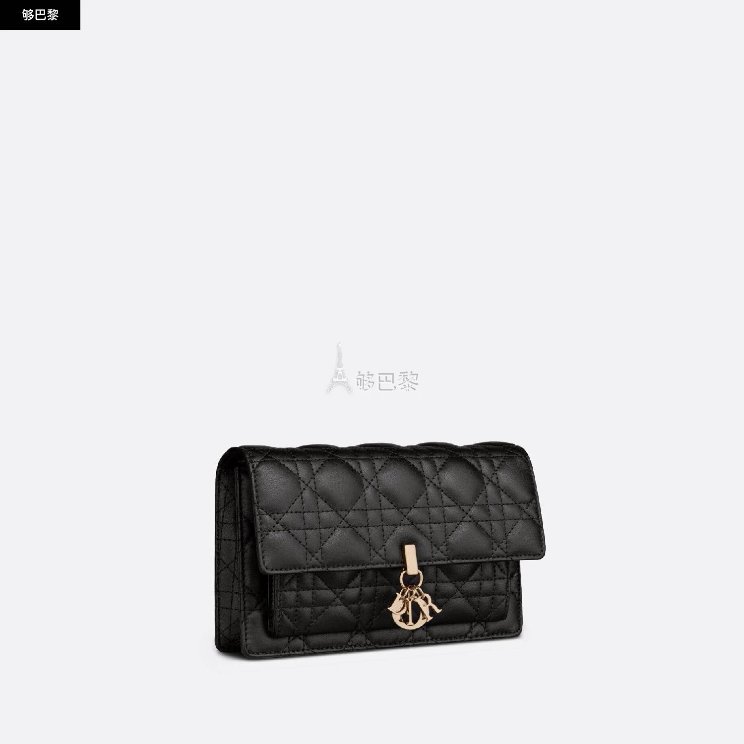 商品Dior|【预售】 迪奥 24秋冬 女士 单肩包 Lady Dior 链条手袋 S0937ONMJ_M900,价格¥19816,第4张图片详细描述
