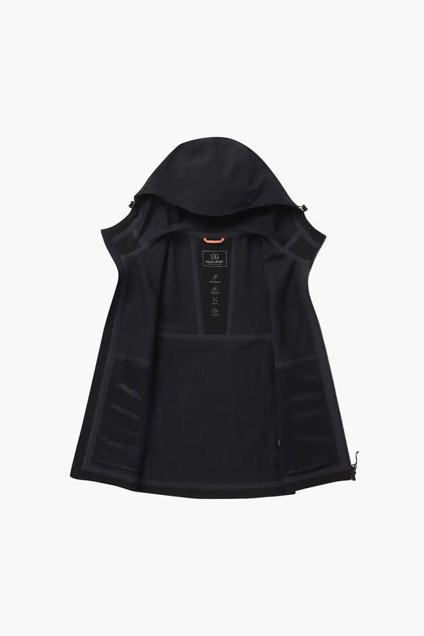 商品【预售商品15天发货】 KOLON SPORT|【Brilliant|包邮包税】可隆黑色软壳风衣中层夹克女士JKJJX24022BLK,价格¥1310,第8张图片详细描述