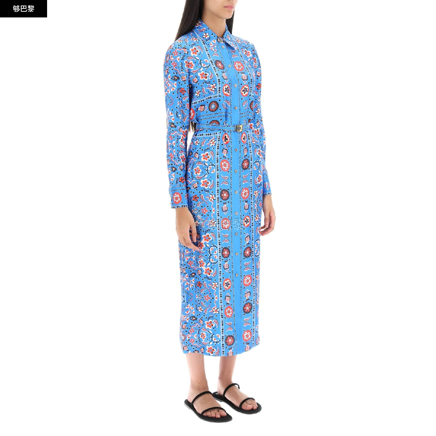 商品Tory Burch|【特惠3.6折】【预售】 2023秋冬 女士 连衣裙 连衣裙 2243036  152209480 ,价格¥3484,第4张图片详细描述