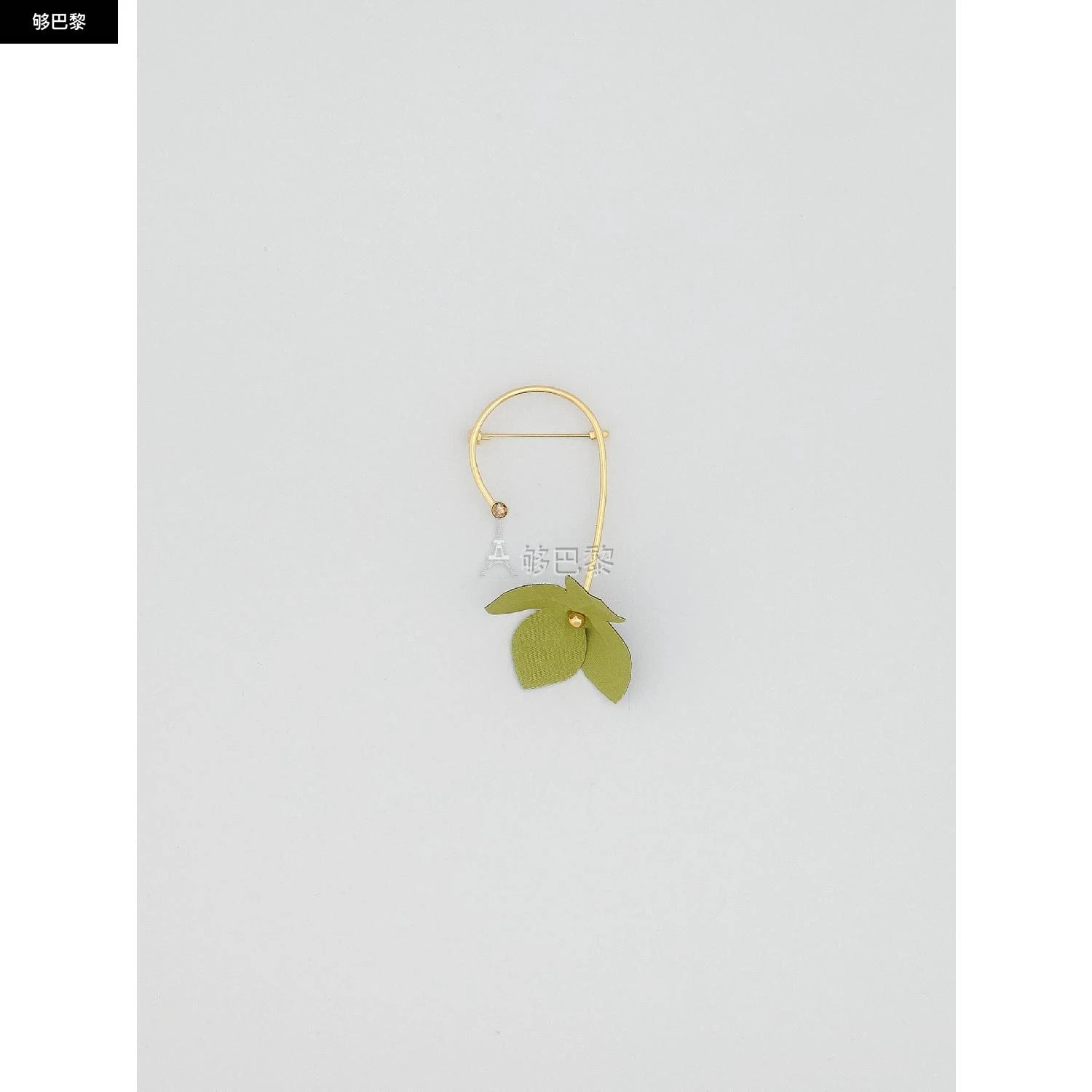 商品Marni|包邮包税【预售7天发货】 MARNI 23秋冬 女士 胸针 BROCHE FLORA EN MÉTAL DORÉ SPMV0117A0T200000B99,价格¥1707,第3张图片详细描述