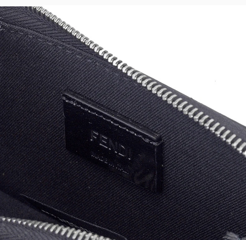 商品Fendi|Fendi 芬迪 男士黑色钱包 7M0270-A9ZA-F0R2A,价格¥1577,第6张图片详细描述