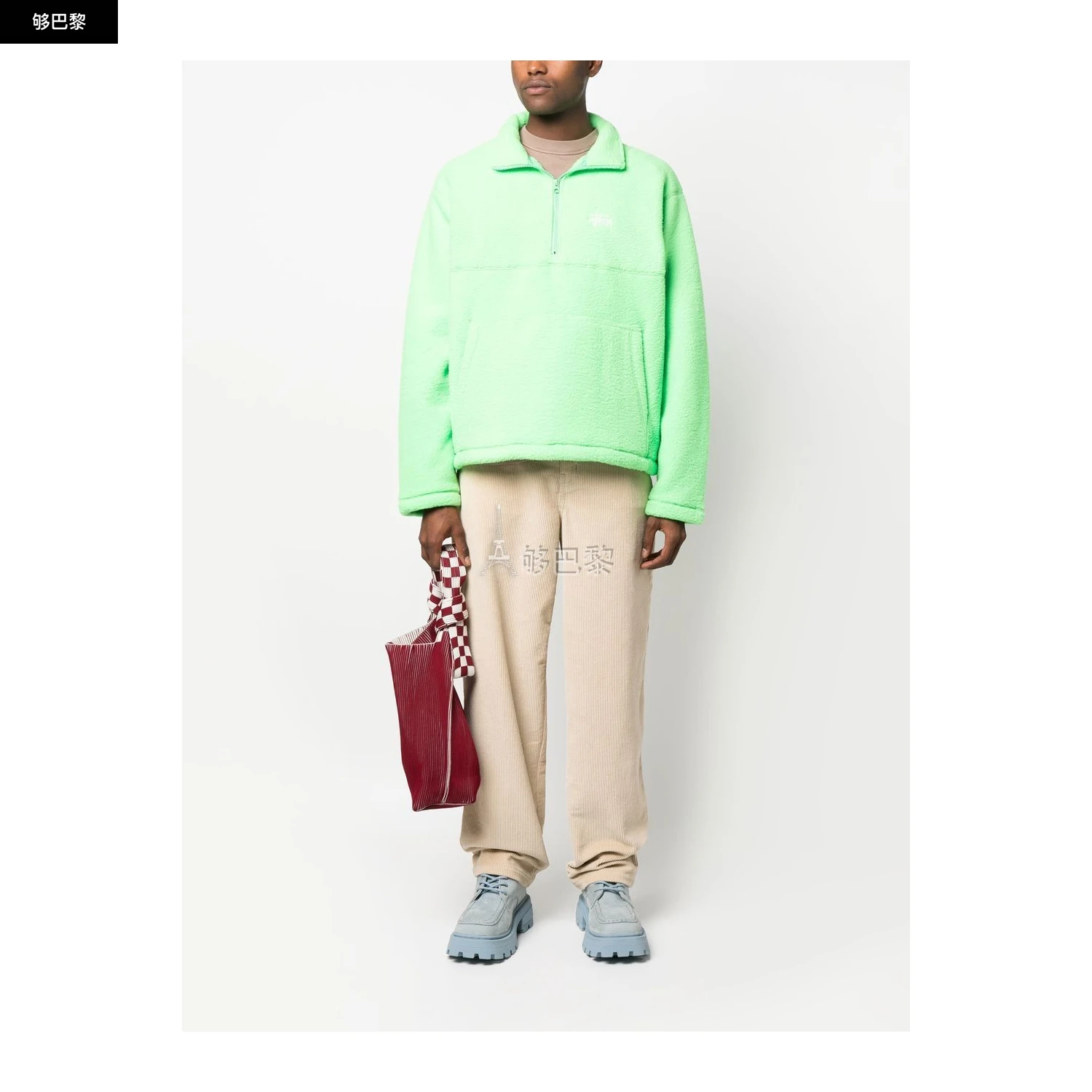 商品STUSSY|【特惠9.0折】【预售】 2022秋冬 男士 卫衣 针织毛衣 2342412  118453MELN ,价格¥1844,第6张图片详细描述