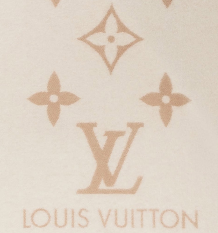 商品Louis Vuitton|Louis Vuitton 路易威登浅米色山羊绒围巾M78123,价格¥8838,第3张图片详细描述