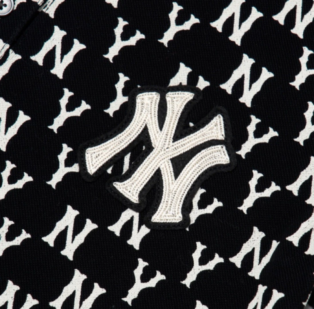 商品MLB|【享贝家】（国内现货- LY）美联棒MLB 微标满印短袖连衣裙 黑色 3FOPM0223K000150BKS,价格¥499,第3张图片详细描述
