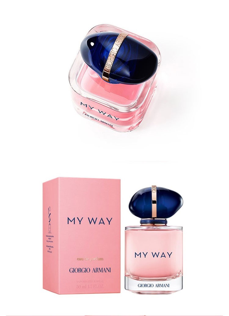 商品Giorgio Armani|【新品上市,专柜正品】阿玛尼全新MY WAY香水50ml30ml自我无界我行我路,价格¥556,第4张图片详细描述