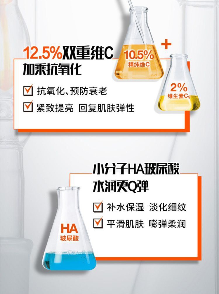 商品Kiehl's|科颜氏 维生素C紧肤精华乳液 50/100ml 提拉紧致美白淡斑抗氧化,价格¥505,第3张图片详细描述