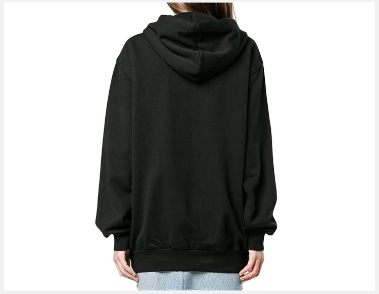 商品[国内直发] Moschino|MOSCHINO 黑色女士卫衣/帽衫 V1706-5527-1555,价格¥2015,第6张图片详细描述