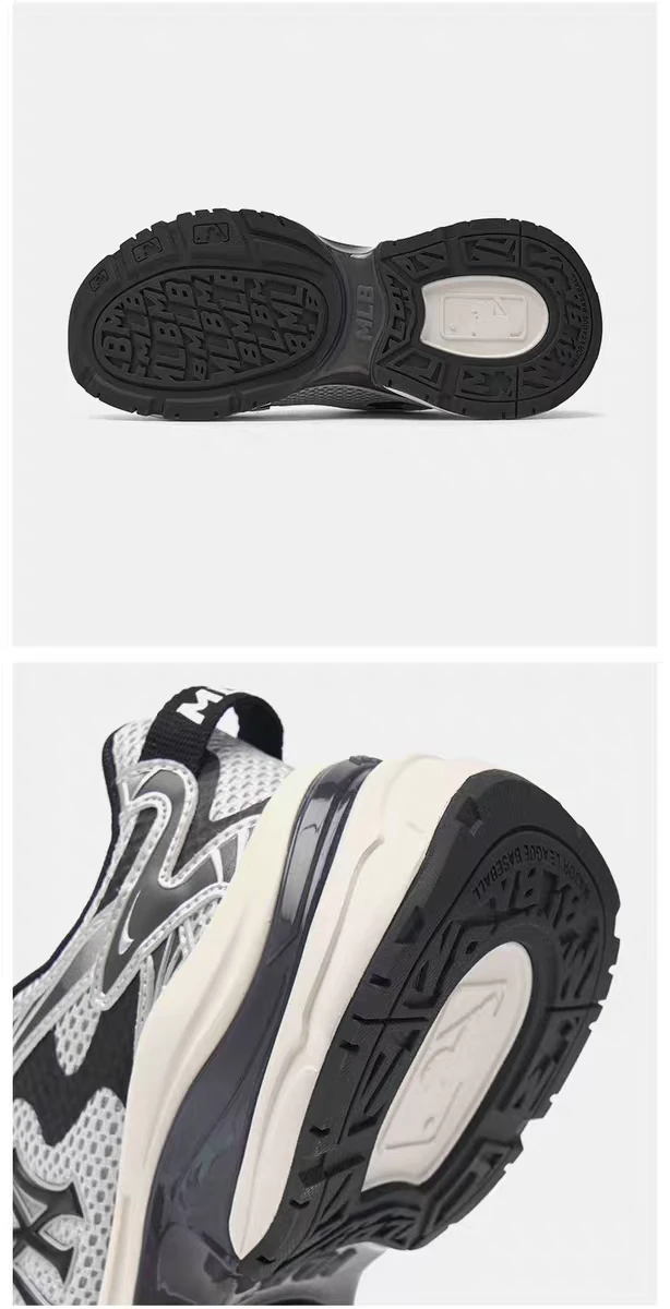 商品MLB|【享贝家】ZY-(预售款)MLB 张凌赫同款 复古休闲网面运动老爹鞋 跑鞋 男女同款 3ARNSPL4N,价格¥551,第11张图片详细描述